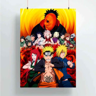 Onyourcases Naruto Shippuden Road to Ninja Custom Poster New Silk Poster Wall Decor Home Decoration Wall Art Satin Silky Decorative Wallpaper Personalized Wall Hanging 20x14 Inch 24x35 Inch Poster