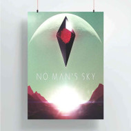 Onyourcases No Man s Sky Gameplay Custom Poster New Silk Poster Wall Decor Home Decoration Wall Art Satin Silky Decorative Wallpaper Personalized Wall Hanging 20x14 Inch 24x35 Inch Poster