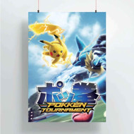 Onyourcases Pokken Tournament Custom Poster New Silk Poster Wall Decor Home Decoration Wall Art Satin Silky Decorative Wallpaper Personalized Wall Hanging 20x14 Inch 24x35 Inch Poster
