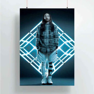 Onyourcases Steve Aoki Darker Than Blood Custom Poster New Silk Poster Wall Decor Home Decoration Wall Art Satin Silky Decorative Wallpaper Personalized Wall Hanging 20x14 Inch 24x35 Inch Poster