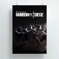 Onyourcases Tom Clancy s Rainbow Six Siege Black Custom Poster New Silk Poster Wall Decor Home Decoration Wall Art Satin Silky Decorative Wallpaper Personalized Wall Hanging 20x14 Inch 24x35 Inch Poster