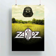 Onyourcases Zardoz Art Custom Poster New Silk Poster Wall Decor Home Decoration Wall Art Satin Silky Decorative Wallpaper Personalized Wall Hanging 20x14 Inch 24x35 Inch Poster