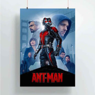 Onyourcases Ant Man Superhero Print Custom Poster Art Silk Poster Wall Decor Home Decoration Wall Art Satin Silky Decorative Wallpaper Personalized Wall Hanging 20x14 Inch 24x35 Inch Poster