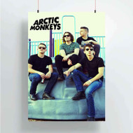 Onyourcases Arctic Monkeys Custom Poster Art Silk Poster Wall Decor Home Decoration Wall Art Satin Silky Decorative Wallpaper Personalized Wall Hanging 20x14 Inch 24x35 Inch Poster