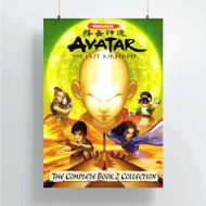 Onyourcases Avatar The Last Airbender Aang Custom Poster Art Silk Poster Wall Decor Home Decoration Wall Art Satin Silky Decorative Wallpaper Personalized Wall Hanging 20x14 Inch 24x35 Inch Poster