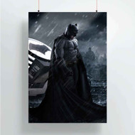 Onyourcases Batman v Superman Dawn of Justice Batman Custom Poster Art Silk Poster Wall Decor Home Decoration Wall Art Satin Silky Decorative Wallpaper Personalized Wall Hanging 20x14 Inch 24x35 Inch Poster