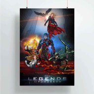 Onyourcases DC s Legends of Tomorrow DC Comics Custom Poster Art Silk Poster Wall Decor Home Decoration Wall Art Satin Silky Decorative Wallpaper Personalized Wall Hanging 20x14 Inch 24x35 Inch Poster