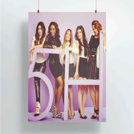 Onyourcases Fifth Harmony Print Custom Poster Art Silk Poster Wall Decor Home Decoration Wall Art Satin Silky Decorative Wallpaper Personalized Wall Hanging 20x14 Inch 24x35 Inch Poster