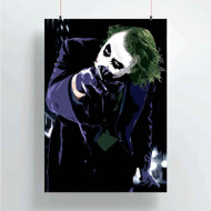 Onyourcases Joker Vector Custom Poster Art Silk Poster Wall Decor Home Decoration Wall Art Satin Silky Decorative Wallpaper Personalized Wall Hanging 20x14 Inch 24x35 Inch Poster