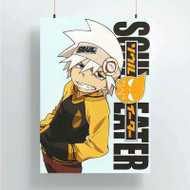 Onyourcases Soul Eater Custom Poster Art Silk Poster Wall Decor Home Decoration Wall Art Satin Silky Decorative Wallpaper Personalized Wall Hanging 20x14 Inch 24x35 Inch Poster