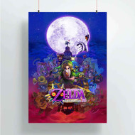 Onyourcases The Legend of Zelda Majora s Mask 3 D Custom Poster Art Silk Poster Wall Decor Home Decoration Wall Art Satin Silky Decorative Wallpaper Personalized Wall Hanging 20x14 Inch 24x35 Inch Poster