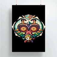 Onyourcases The Legend of Zelda Majora s Mask Games Custom Poster Art Silk Poster Wall Decor Home Decoration Wall Art Satin Silky Decorative Wallpaper Personalized Wall Hanging 20x14 Inch 24x35 Inch Poster