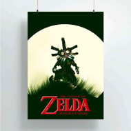 Onyourcases The Legend Of Zelda Majora s Mask Print Custom Poster Art Silk Poster Wall Decor Home Decoration Wall Art Satin Silky Decorative Wallpaper Personalized Wall Hanging 20x14 Inch 24x35 Inch Poster