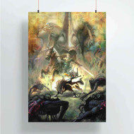 Onyourcases The Legend Of Zelda Twilight Princess Custom Poster Art Silk Poster Wall Decor Home Decoration Wall Art Satin Silky Decorative Wallpaper Personalized Wall Hanging 20x14 Inch 24x35 Inch Poster