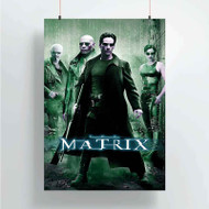Onyourcases The Matrix Custom Poster Art Silk Poster Wall Decor Home Decoration Wall Art Satin Silky Decorative Wallpaper Personalized Wall Hanging 20x14 Inch 24x35 Inch Poster