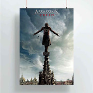 Onyourcases Assassins Creed Custom Poster Awesome Silk Poster Wall Decor Home Decoration Wall Art Satin Silky Decorative Wallpaper Personalized Wall Hanging 20x14 Inch 24x35 Inch Poster