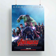 Onyourcases Avengers Endgame Custom Poster Awesome Silk Poster Wall Decor Home Decoration Wall Art Satin Silky Decorative Wallpaper Personalized Wall Hanging 20x14 Inch 24x35 Inch Poster
