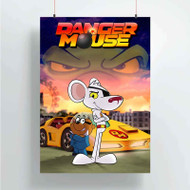 Onyourcases Danger Mouse Custom Poster Awesome Silk Poster Wall Decor Home Decoration Wall Art Satin Silky Decorative Wallpaper Personalized Wall Hanging 20x14 Inch 24x35 Inch Poster