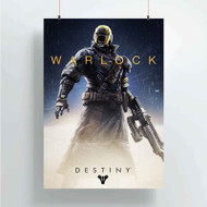 Onyourcases Destiny Warlock Custom Poster Awesome Silk Poster Wall Decor Home Decoration Wall Art Satin Silky Decorative Wallpaper Personalized Wall Hanging 20x14 Inch 24x35 Inch Poster