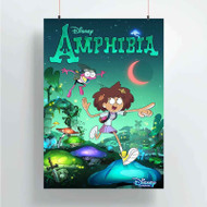 Onyourcases Disney Amphibia Custom Poster Awesome Silk Poster Wall Decor Home Decoration Wall Art Satin Silky Decorative Wallpaper Personalized Wall Hanging 20x14 Inch 24x35 Inch Poster