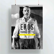 Onyourcases Eros Ramazzotti Custom Poster Awesome Silk Poster Wall Decor Home Decoration Wall Art Satin Silky Decorative Wallpaper Personalized Wall Hanging 20x14 Inch 24x35 Inch Poster