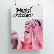 Onyourcases Halsey Manic Custom Poster Awesome Silk Poster Wall Decor Home Decoration Wall Art Satin Silky Decorative Wallpaper Personalized Wall Hanging 20x14 Inch 24x35 Inch Poster