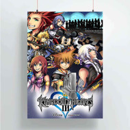 Onyourcases Kingdom Hearts III Custom Poster Awesome Silk Poster Wall Decor Home Decoration Wall Art Satin Silky Decorative Wallpaper Personalized Wall Hanging 20x14 Inch 24x35 Inch Poster