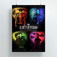 Onyourcases Krypton TV Series Custom Poster Awesome Silk Poster Wall Decor Home Decoration Wall Art Satin Silky Decorative Wallpaper Personalized Wall Hanging 20x14 Inch 24x35 Inch Poster