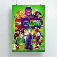Onyourcases Lego DC Super Villains Custom Poster Awesome Silk Poster Wall Decor Home Decoration Wall Art Satin Silky Decorative Wallpaper Personalized Wall Hanging 20x14 Inch 24x35 Inch Poster