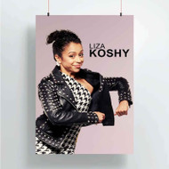 Onyourcases Liza Koshy Music Custom Poster Awesome Silk Poster Wall Decor Home Decoration Wall Art Satin Silky Decorative Wallpaper Personalized Wall Hanging 20x14 Inch 24x35 Inch Poster