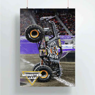 Onyourcases Max D Monster Jam Truck Custom Poster Awesome Silk Poster Wall Decor Home Decoration Wall Art Satin Silky Decorative Wallpaper Personalized Wall Hanging 20x14 Inch 24x35 Inch Poster