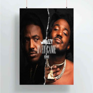 Onyourcases Mozzy Overcame Custom Poster Awesome Silk Poster Wall Decor Home Decoration Wall Art Satin Silky Decorative Wallpaper Personalized Wall Hanging 20x14 Inch 24x35 Inch Poster
