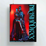 Onyourcases Nicki Minaj Future NICKIHNDRXX TOUR Custom Poster Awesome Silk Poster Wall Decor Home Decoration Wall Art Satin Silky Decorative Wallpaper Personalized Wall Hanging 20x14 Inch 24x35 Inch Poster