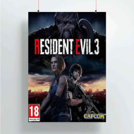Onyourcases Resident Evil 3 Custom Poster Awesome Silk Poster Wall Decor Home Decoration Wall Art Satin Silky Decorative Wallpaper Personalized Wall Hanging 20x14 Inch 24x35 Inch Poster