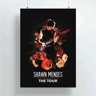 Onyourcases Shawn Mendes The Tour Custom Poster Awesome Silk Poster Wall Decor Home Decoration Wall Art Satin Silky Decorative Wallpaper Personalized Wall Hanging 20x14 Inch 24x35 Inch Poster