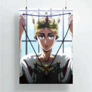 Onyourcases Shingeki no Kyojin Season 3 Custom Poster Awesome Silk Poster Wall Decor Home Decoration Wall Art Satin Silky Decorative Wallpaper Personalized Wall Hanging 20x14 Inch 24x35 Inch Poster