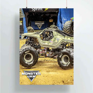 Onyourcases Soldier Fortune Monster Jam Truck Custom Poster Awesome Silk Poster Wall Decor Home Decoration Wall Art Satin Silky Decorative Wallpaper Personalized Wall Hanging 20x14 Inch 24x35 Inch Poster