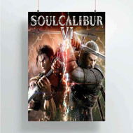 Onyourcases Soulcalibur VI Custom Poster Awesome Silk Poster Wall Decor Home Decoration Wall Art Satin Silky Decorative Wallpaper Personalized Wall Hanging 20x14 Inch 24x35 Inch Poster