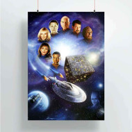 Onyourcases Star Trek The Next Generation Custom Poster Awesome Silk Poster Wall Decor Home Decoration Wall Art Satin Silky Decorative Wallpaper Personalized Wall Hanging 20x14 Inch 24x35 Inch Poster