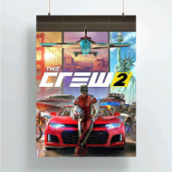 Onyourcases The Crew 2 Custom Poster Awesome Silk Poster Wall Decor Home Decoration Wall Art Satin Silky Decorative Wallpaper Personalized Wall Hanging 20x14 Inch 24x35 Inch Poster