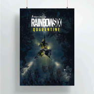 Onyourcases Tom Clancy s Rainbow Six Quarantine Custom Poster Awesome Silk Poster Wall Decor Home Decoration Wall Art Satin Silky Decorative Wallpaper Personalized Wall Hanging 20x14 Inch 24x35 Inch Poster