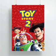 Onyourcases Toy Story 2 Custom Poster Awesome Silk Poster Wall Decor Home Decoration Wall Art Satin Silky Decorative Wallpaper Personalized Wall Hanging 20x14 Inch 24x35 Inch Poster