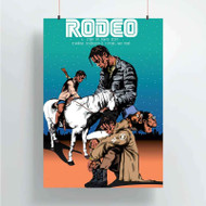 Onyourcases Travis Scott Rodeo Music Custom Poster Awesome Silk Poster Wall Decor Home Decoration Wall Art Satin Silky Decorative Wallpaper Personalized Wall Hanging 20x14 Inch 24x35 Inch Poster