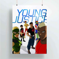 Onyourcases Young Justice Custom Poster Awesome Silk Poster Wall Decor Home Decoration Wall Art Satin Silky Decorative Wallpaper Personalized Wall Hanging 20x14 Inch 24x35 Inch Poster
