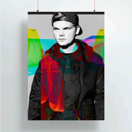 Onyourcases Avicii Custom Poster Best Silk Poster Wall Decor Home Decoration Wall Art Satin Silky Decorative Wallpaper Personalized Wall Hanging 20x14 Inch 24x35 Inch Poster