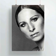 Onyourcases Barbra Streisand Custom Poster Best Silk Poster Wall Decor Home Decoration Wall Art Satin Silky Decorative Wallpaper Personalized Wall Hanging 20x14 Inch 24x35 Inch Poster