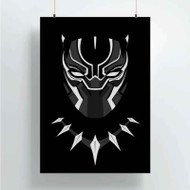 Onyourcases Black Panther Marvel Superheroes Custom Poster Best Silk Poster Wall Decor Home Decoration Wall Art Satin Silky Decorative Wallpaper Personalized Wall Hanging 20x14 Inch 24x35 Inch Poster