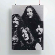 Onyourcases Black Sabbath Arts Custom Poster Best Silk Poster Wall Decor Home Decoration Wall Art Satin Silky Decorative Wallpaper Personalized Wall Hanging 20x14 Inch 24x35 Inch Poster