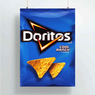 Onyourcases Doritos Cool Ranch Custom Poster Best Silk Poster Wall Decor Home Decoration Wall Art Satin Silky Decorative Wallpaper Personalized Wall Hanging 20x14 Inch 24x35 Inch Poster