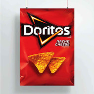 Onyourcases Doritos Custom Poster Best Silk Poster Wall Decor Home Decoration Wall Art Satin Silky Decorative Wallpaper Personalized Wall Hanging 20x14 Inch 24x35 Inch Poster